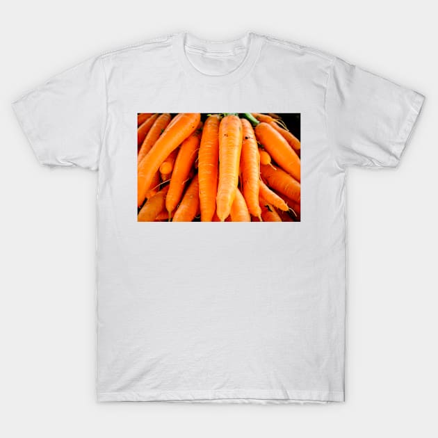 Carrots Home Grown T-Shirt by Robert Alsop